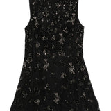 Miniabito con perline evelina in nero Simkhai - donna 