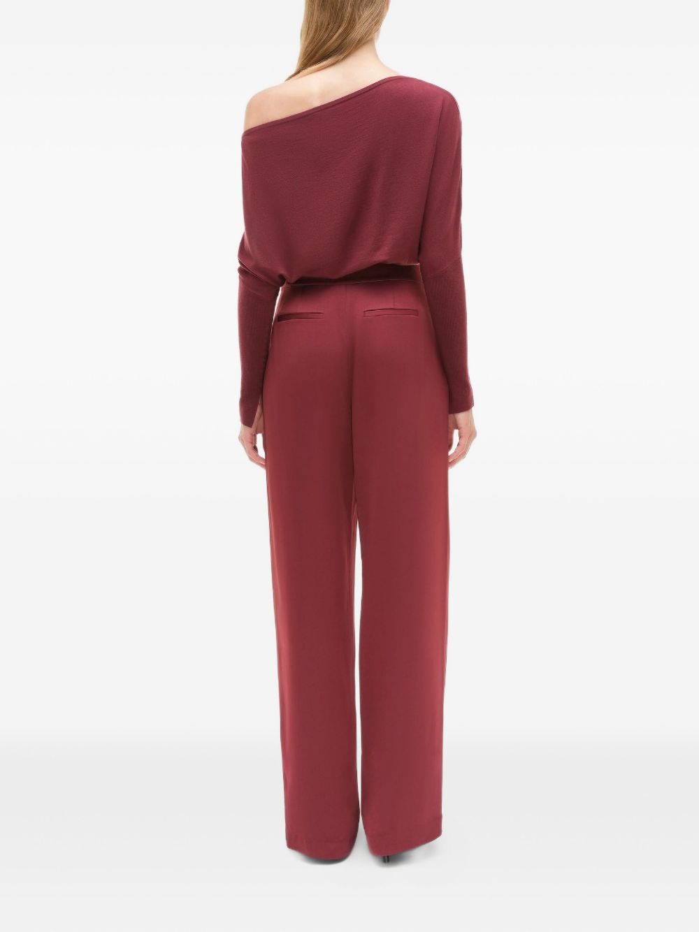 Pantaloni palazzo in borgogna Simkhai - donna 