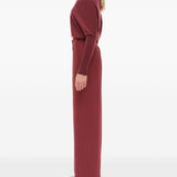 Pantaloni palazzo in borgogna Simkhai - donna 