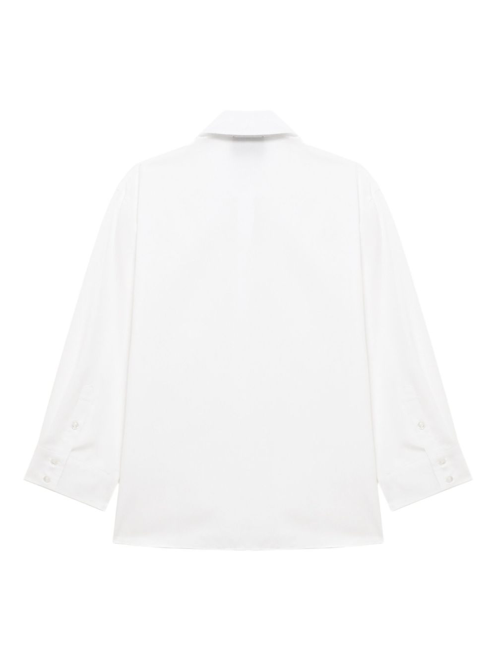 Camicia con decorazione di perle in bianco Simone rocha - donna 