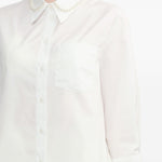 Camicia con decorazione di perle in bianco Simone rocha - donna 