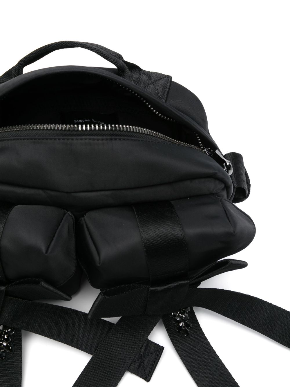 Borsa messenger Classic Bow in nero Simone Rocha - donna 