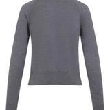 Cardigan con dettaglio in perle grigio Simone Rocha - donna 