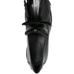 Mocassini Low Tracker Fringe in nero Simone rocha - uomo 