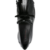 Mocassini Low Tracker Fringe in nero Simone rocha - uomo 