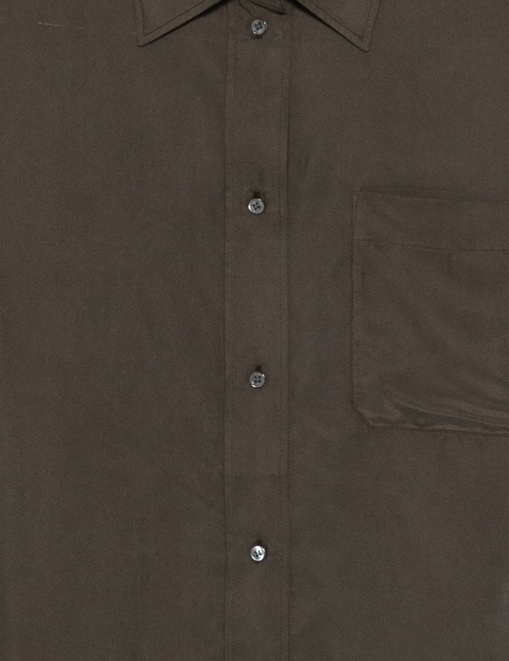 Camicia con taschino in verde Soeur - donna 