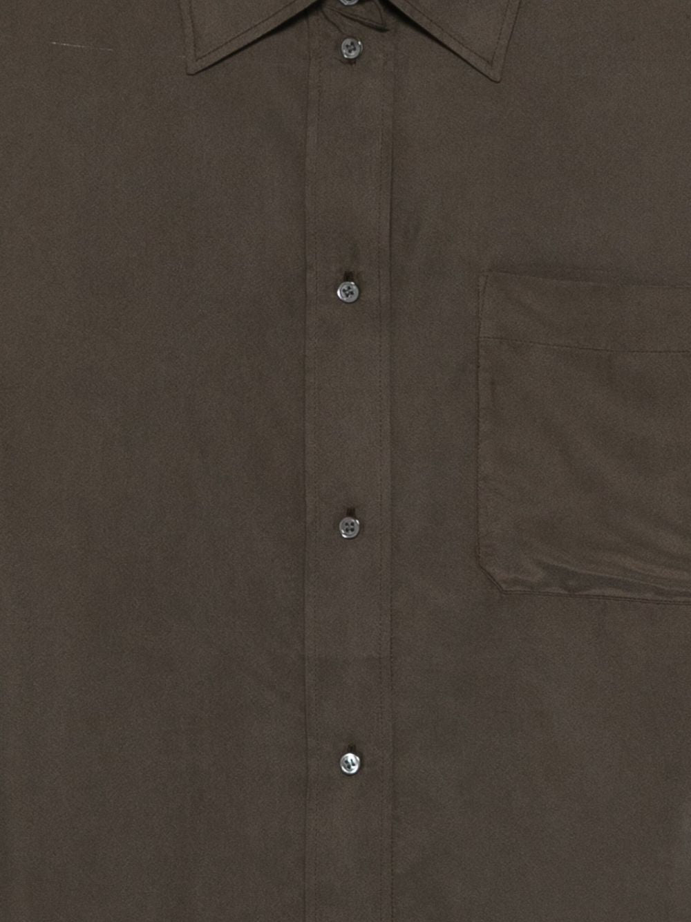 Camicia con taschino in verde Soeur - donna 