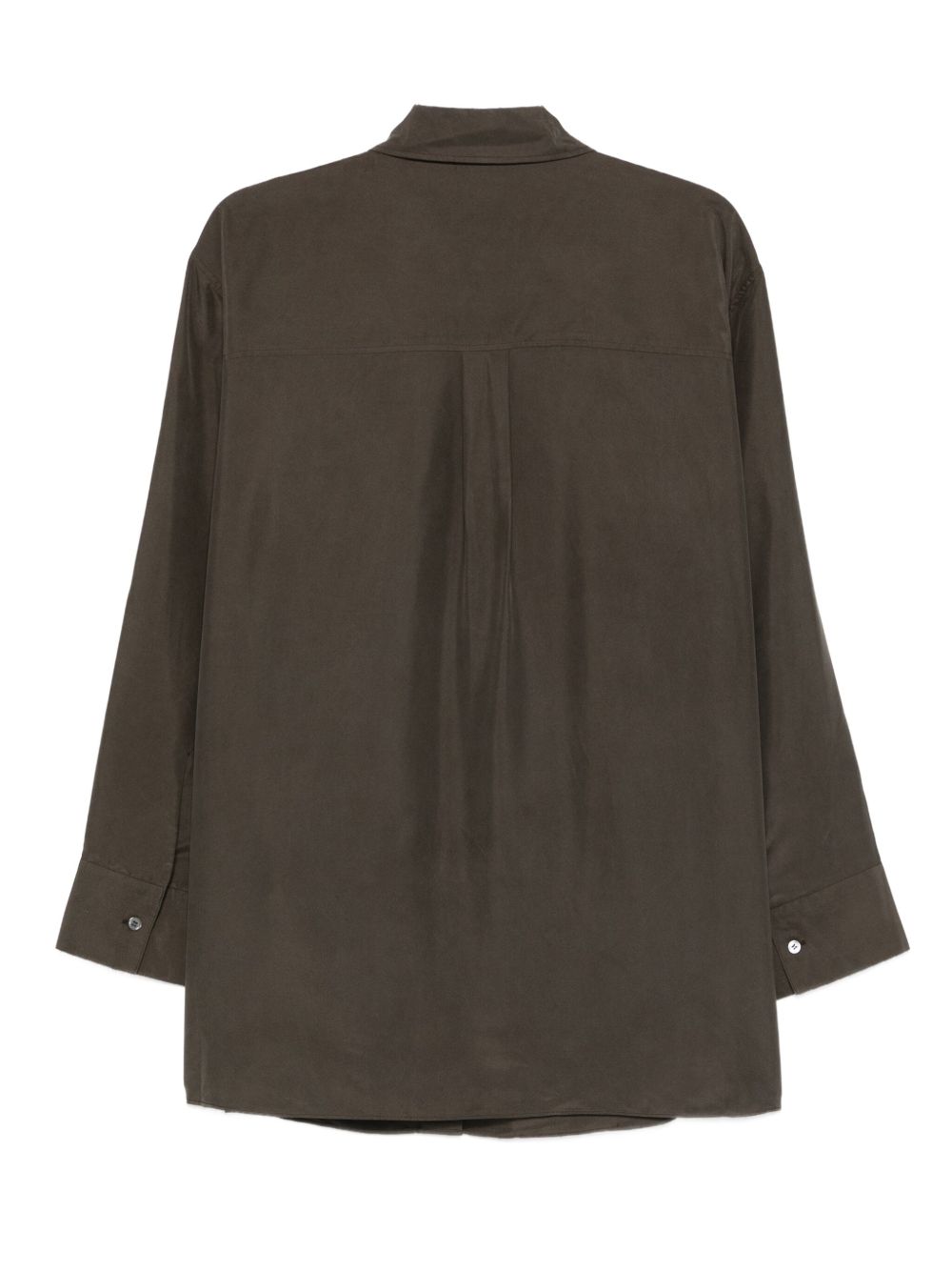 Camicia con taschino in verde Soeur - donna 