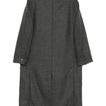 Cappotto doppiopetto in lana in grigio Soeur - donna 