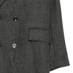 Cappotto doppiopetto in lana in grigio Soeur - donna 