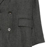 Cappotto doppiopetto in lana in grigio Soeur - donna 