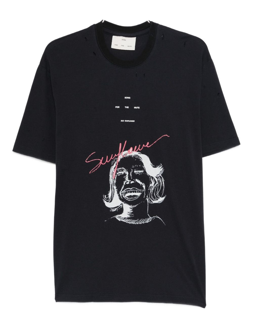 T-shirt con stampa Song for the mute - uomo 
