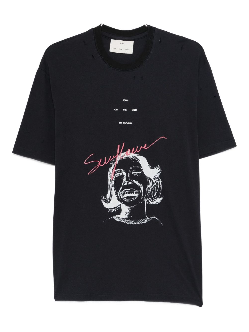T-shirt con stampa Song for the mute - uomo 