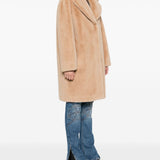 Cappotto in pelliccia sintetica camille in beige Stand Studio - donna 