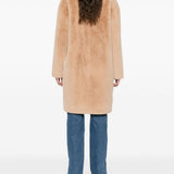 Cappotto in pelliccia sintetica camille in beige Stand Studio - donna 