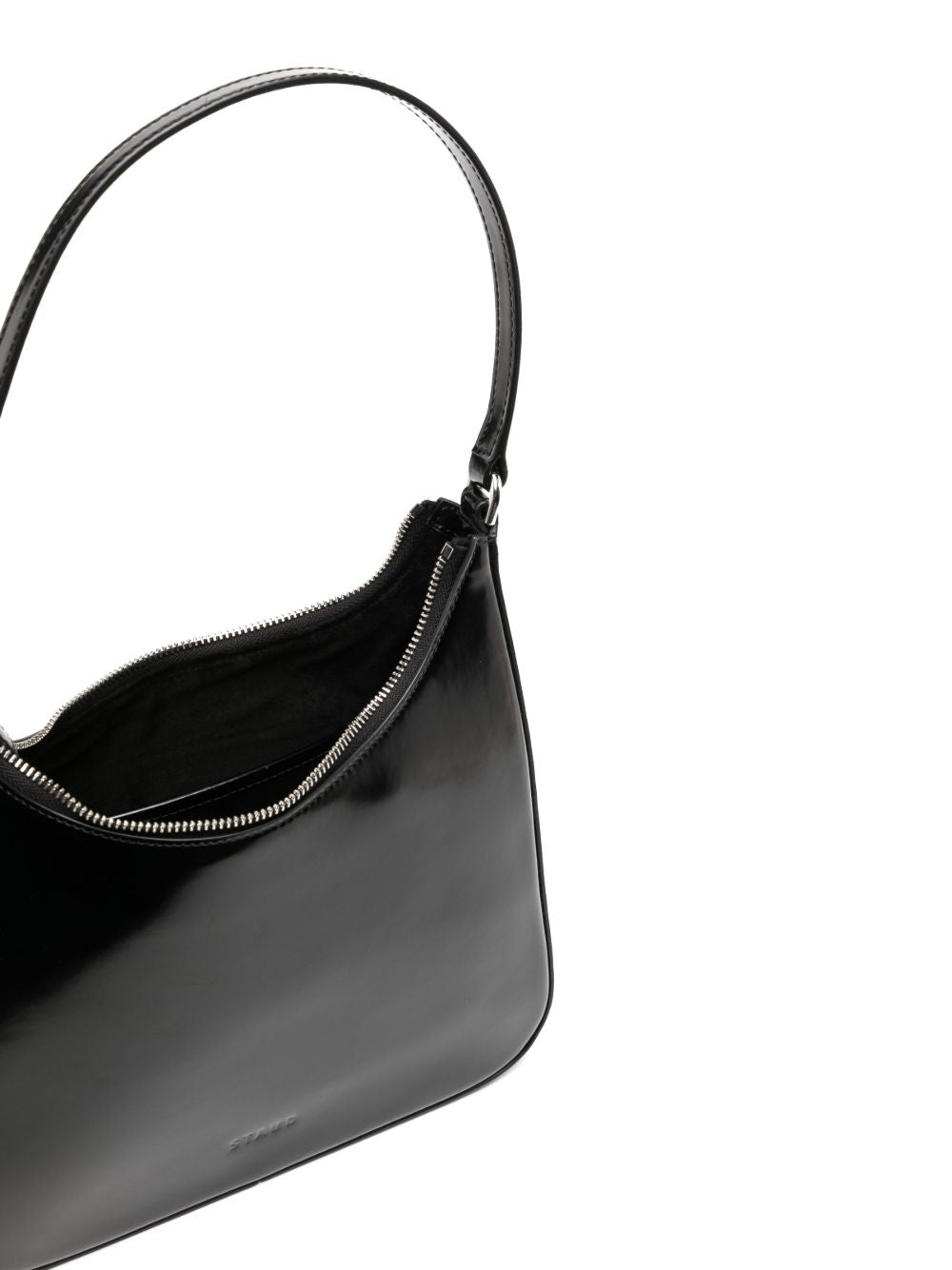 Borsa Alec con logo goffrato in nero Staud - donna 