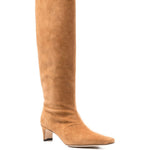 Stivali in camoscio al ginocchio in beige Staud - donna 