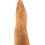 Stivali in camoscio al ginocchio in beige Staud - donna 