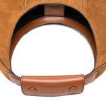 Borsa Moon in pelle in marrone Staud - donna 