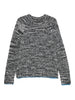 Men's Sunflower Frederik crew neck sweater in grey