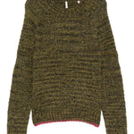Maglione a girocollo frederik in verde Sunflower - uomo 