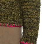 Maglione a girocollo frederik in verde Sunflower - uomo 