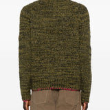 Maglione a girocollo frederik in verde Sunflower - uomo 