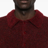Polo a maniche lunghe in rosso Sunflower - uomo 
