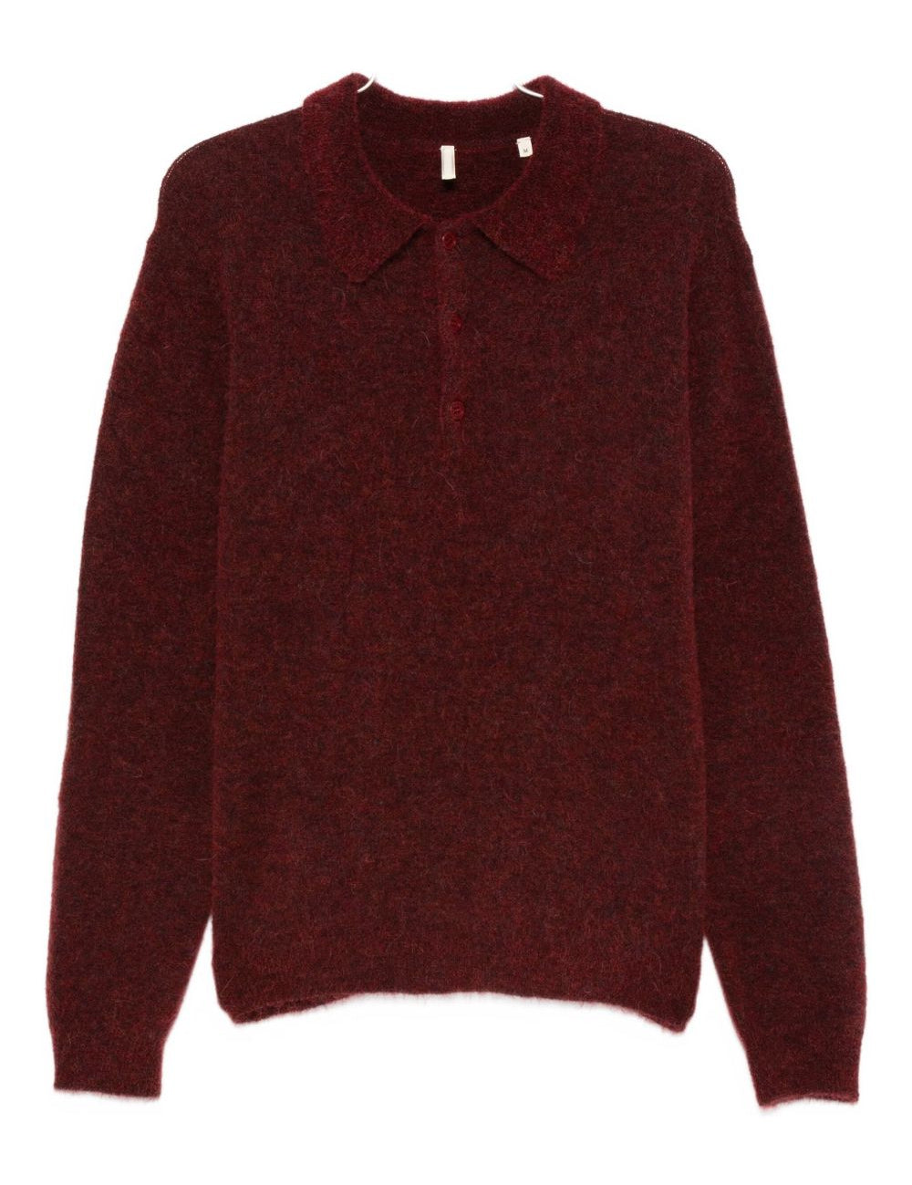 Polo a maniche lunghe in rosso Sunflower - uomo 