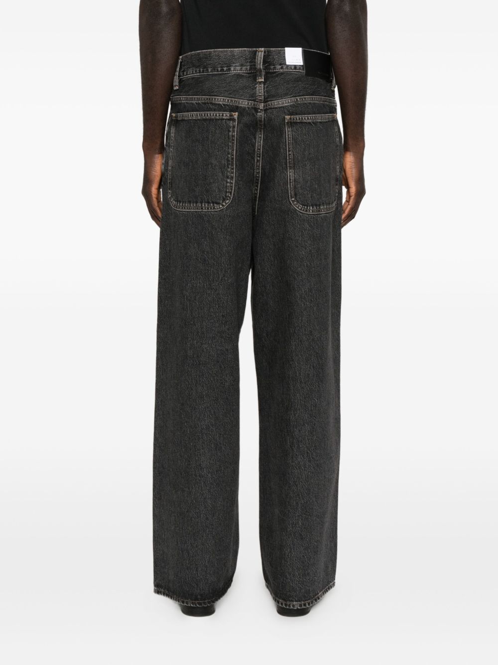 Jeans con design a cinque tasche in nero Sunflower - uomo 