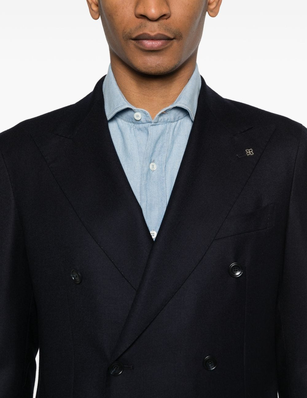 Blazer doppiopetto in blu Tagliatore - uomo 