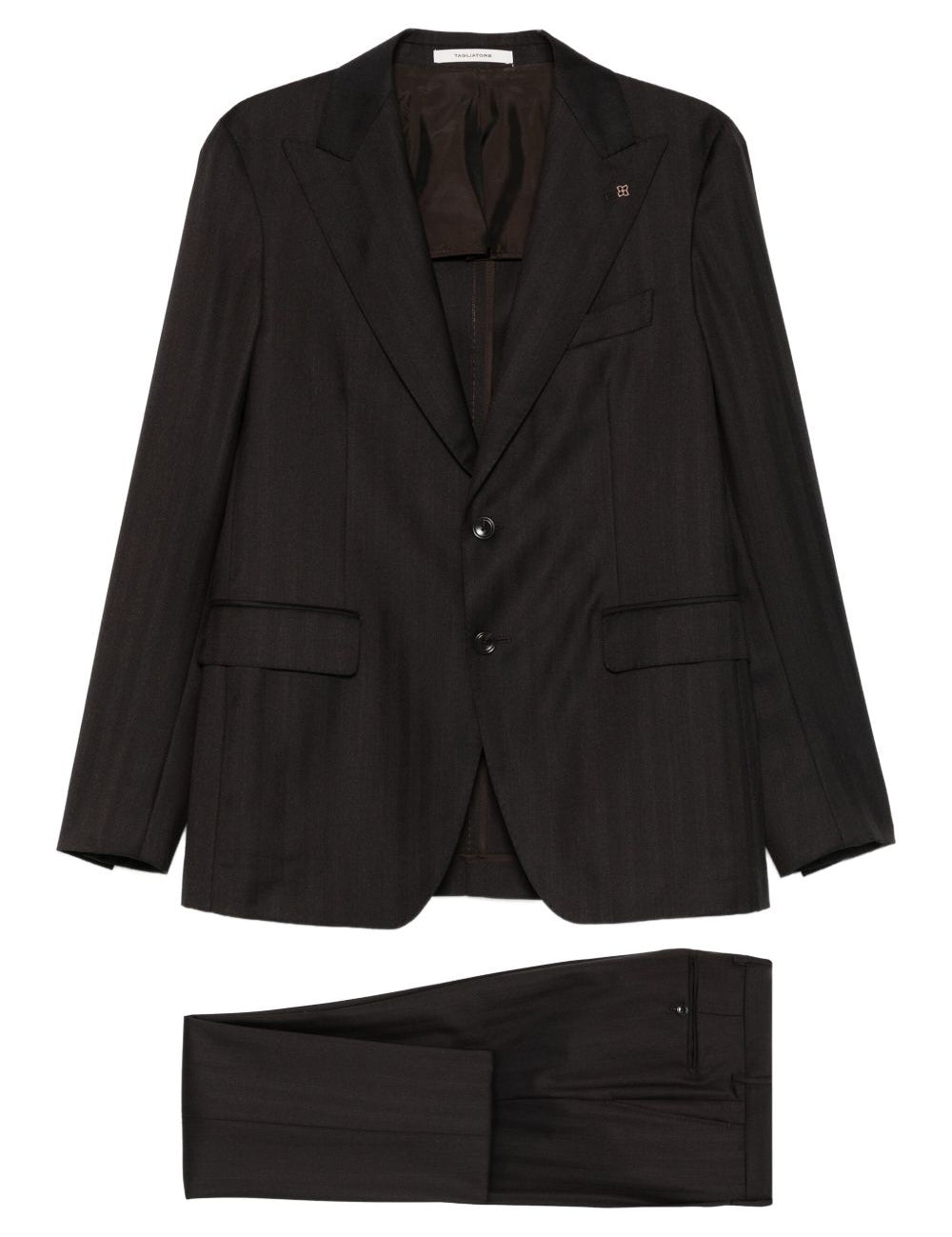 Completo monopetto in marrone Tagliatore - uomo 