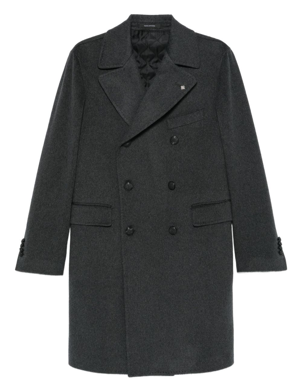 Cappotto doppiopetto in grigio Tagliatore - uomo 
