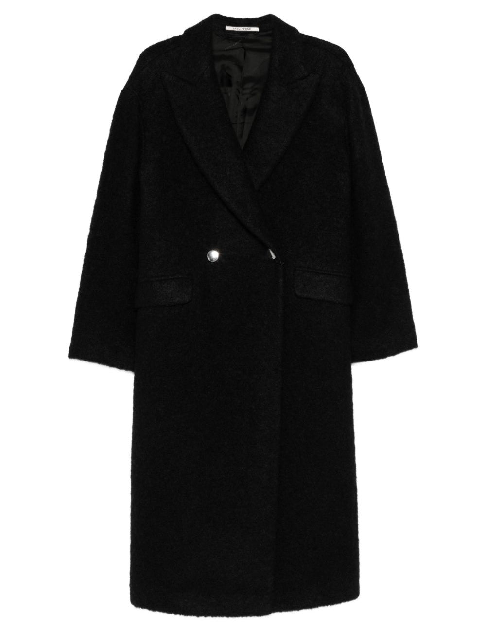 Cappotto doppio petto lindena in nero Tagliatore - donna 
