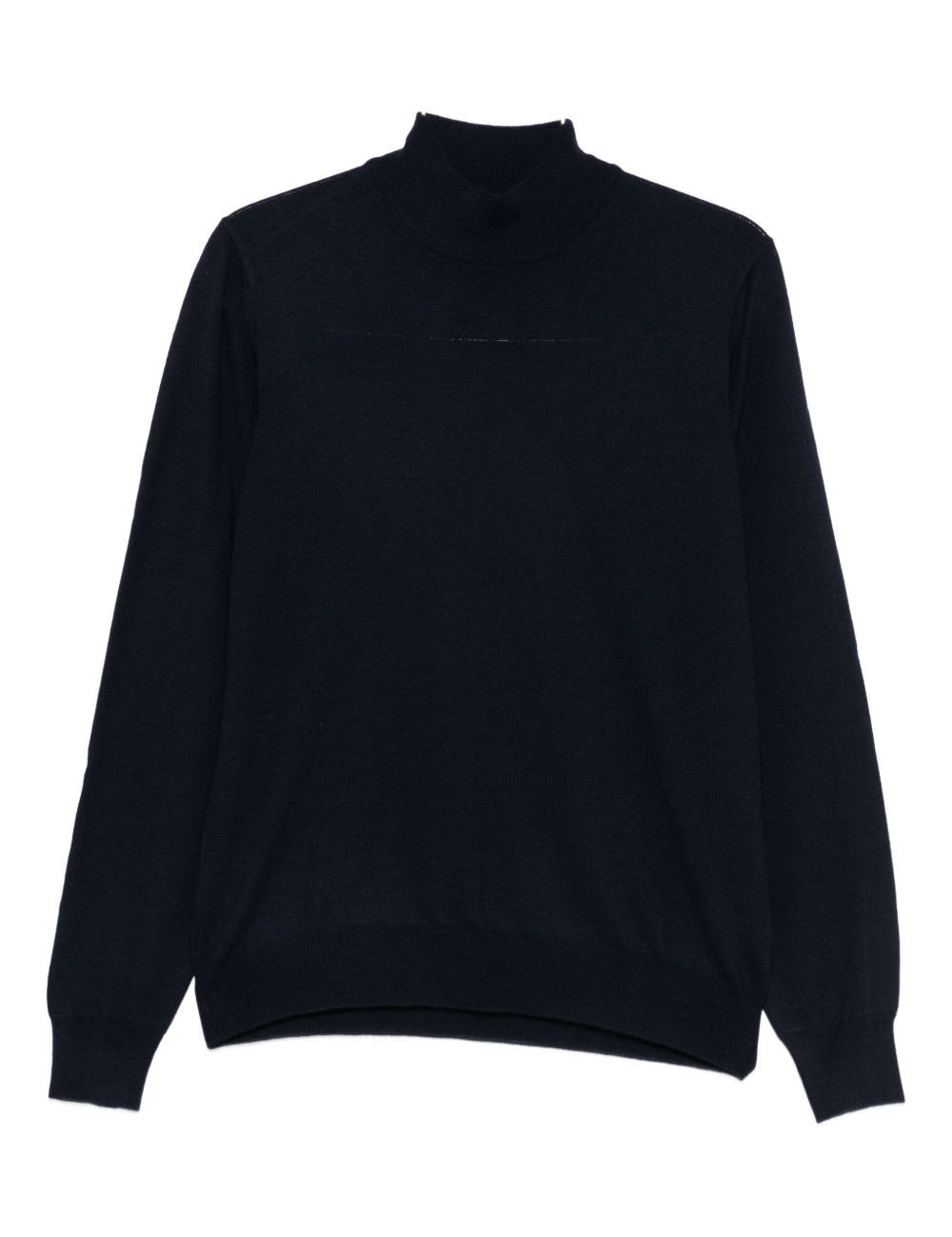 Maglione a collo alto in blu Tagliatore - uomo 