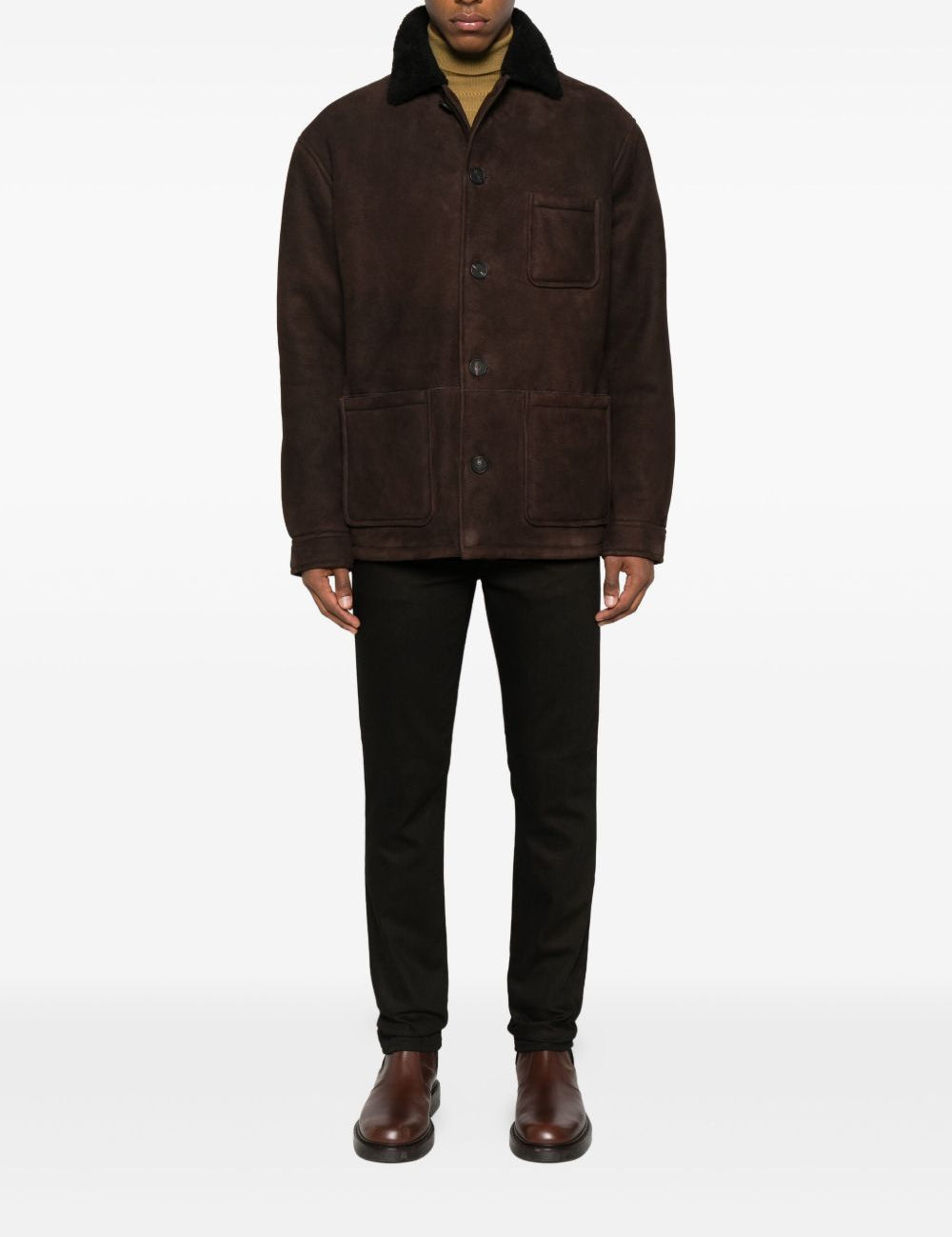 Cappotto con tasche in marrone Tagliatore - uomo 