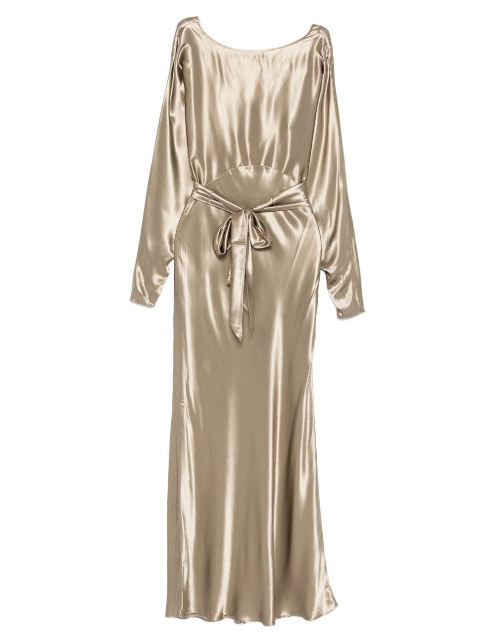 Abito midi Zizi in oro The andamane - donna 