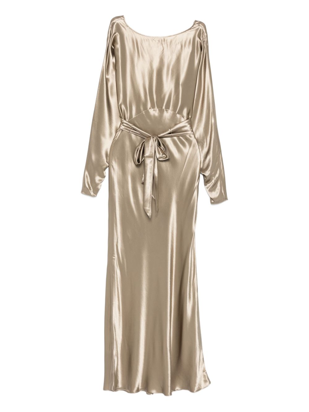 Abito midi Zizi in oro The andamane - donna 