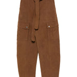 Cargo con cintura in marrone The andamane - donna 