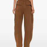 Cargo con cintura in marrone The andamane - donna 