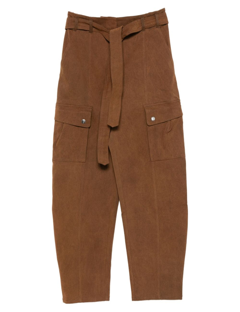 Cargo con cintura in marrone The andamane - donna 