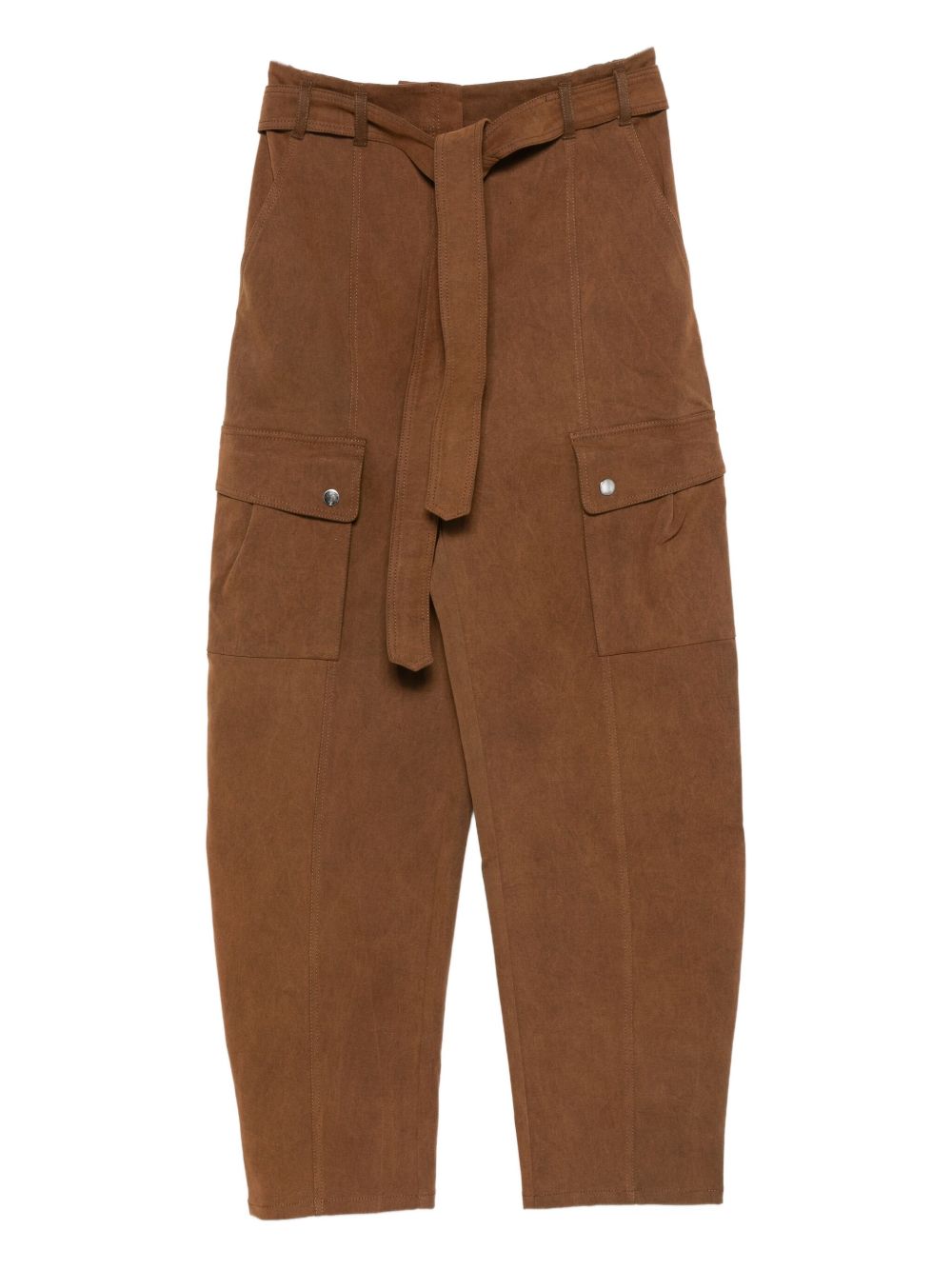 Cargo con cintura in marrone The andamane - donna 