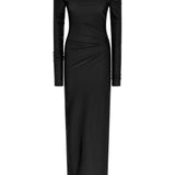 Tuta intera Wallis con spalle scoperte in nero The andamane - donna 