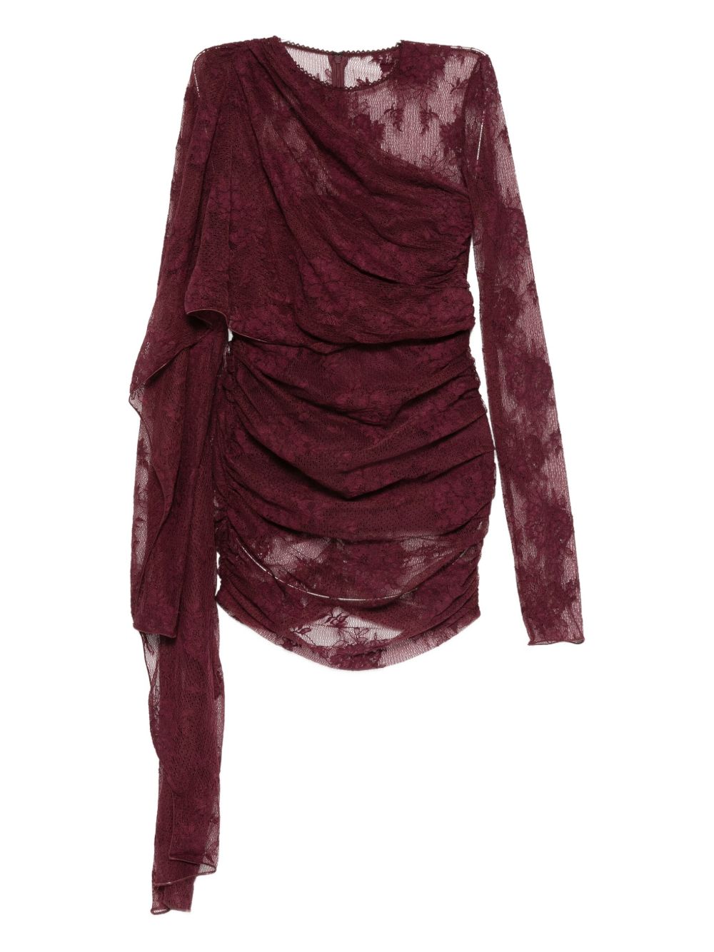 Abito drappeggiato in pizzo The andamane - donna 