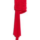 Gonna drappeggiata in rosso The andamane - donna 