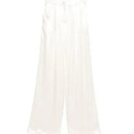 Pantaloni con pieghe in bianco The andamane - donna 