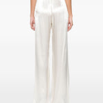 Pantaloni con pieghe in bianco The andamane - donna 