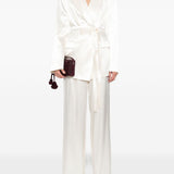Pantaloni con pieghe in bianco The andamane - donna 
