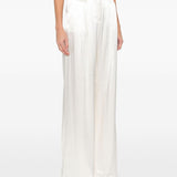 Pantaloni con pieghe in bianco The andamane - donna 