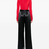 Body a collo alto ziggy in rosso The andamane - donna 